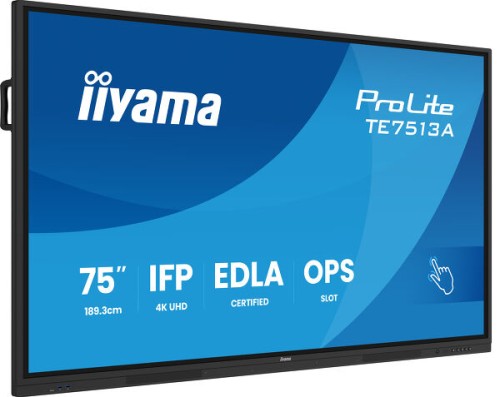 Monitor interaktywny iiyama Prolite TE7513A-B3AG 75", EDLA - 0% VAT!