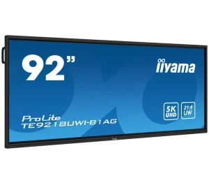 Monitor interaktywny iiyama ProLite TE9218UWI-B1AG 92" 5K, IR, Android - 0% VAT!