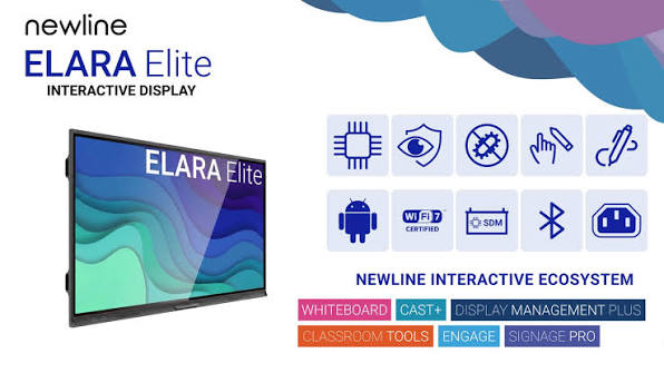 Newline Elara Elite – co wyróżnia nową serię monitorów interaktywnych?